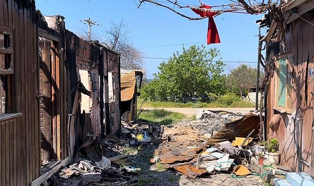 Mudanya Eğerce'de kaçak barakalara yıkım kararı