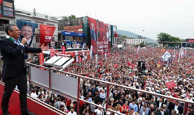 Özel'den Bursalılara teşekkür