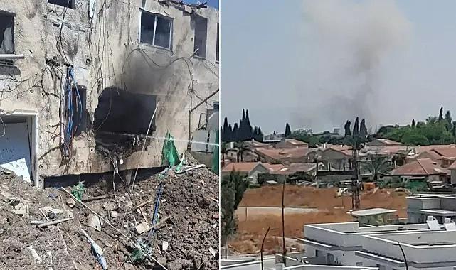 Savaşın başından bu yana bir ilk! İran dronu İsrail'i vurdu