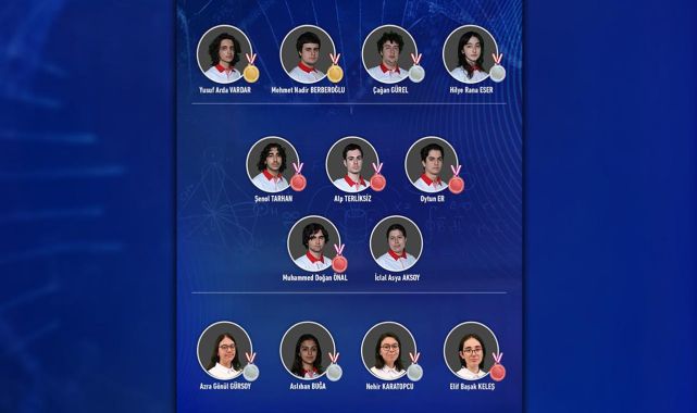 13 Türk öğrenciden gururlandıran başarı