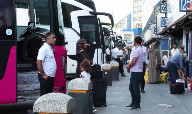15 Temmuz Demokrasi Otogarı'nda okula dönüş yoğunluğu