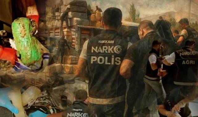 73 ilde uyuşturucu operasyonu: 1695 şüpheli yakalandı