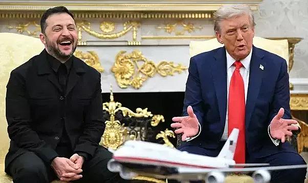 Beyaz Saray'daki görüşmede Putin-Zelenski sürprizi