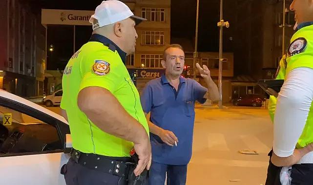 Bursa'da alkolmetreyi reddeden sürücüye 45 bin TL para cezası