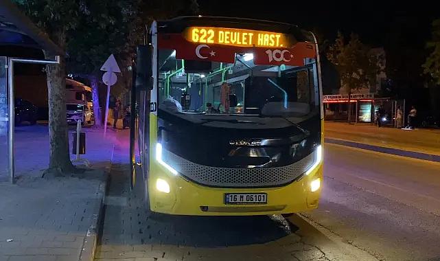 Bursa'da otobüs şoförü 'dur' ihtarına uymadı: Alkollü çıktı