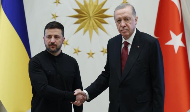 Cumhurbaşkanı Erdoğan Zelenski ile görüştü