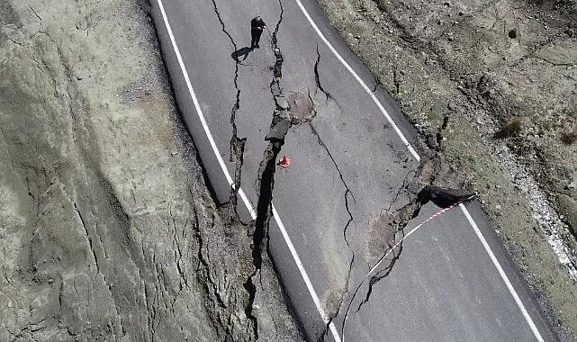 Erzurum İspir’de heyelan: 70 ev boşaltıldı