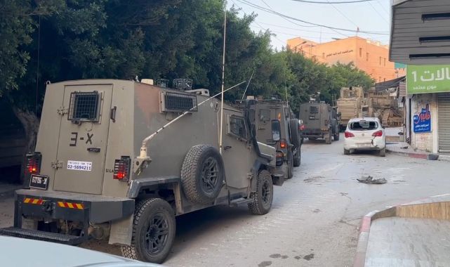 İşgalci İsrail güçleri Batı Şeria'ya basın düzenledi: 2 Filistinli çocuk yaralandı
