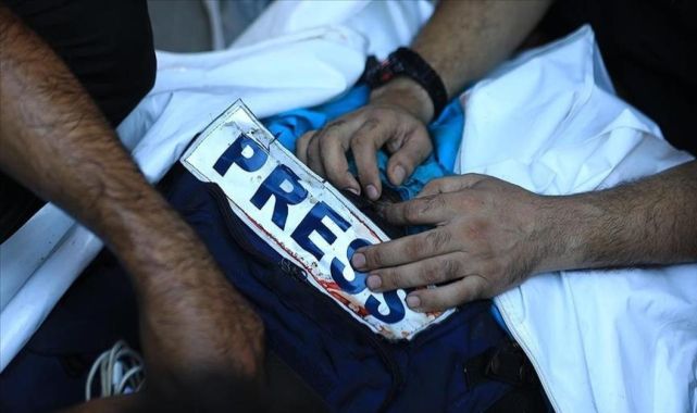 İsrail'in Gazze Şeridi'ne düzenlediği saldırılarda öldürdüğü gazeteci sayısı 244'e çıktı