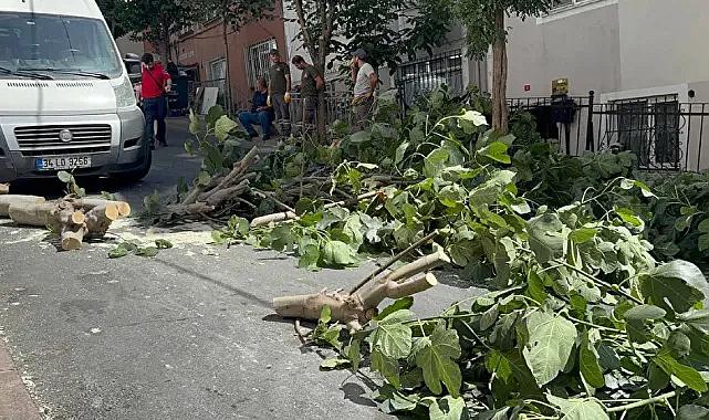 İstanbul'da şiddetli rüzgar etkili oluyor