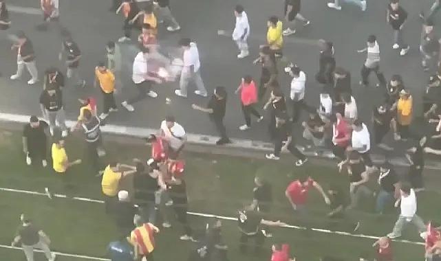 Kayserispor taraftarından Galatasaray'ın kaldığı otele saldırı!