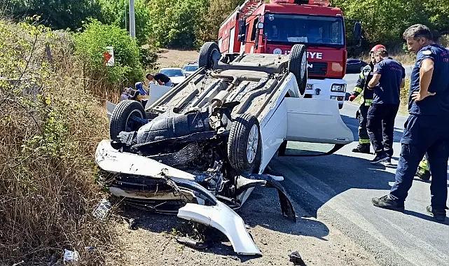 Kocaeli'de evli çifti kaza ayırdı
