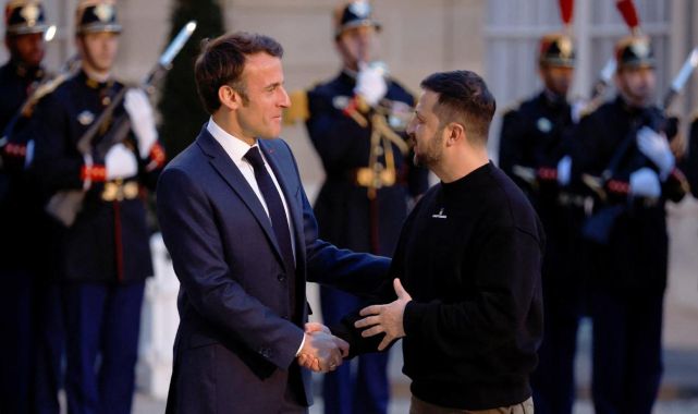 Macron ve Zelenski, TrumpPutin görüşmesinin ardından bir araya gelecek