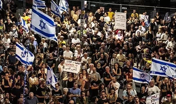 Netanyahu, İsraillilerin sabrını taşırdı! Binlerce kişi meydanlara döküldü