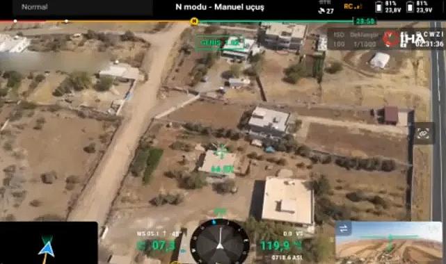 Şırnak'ta kaçak elektrik denetimi yapan dron silahla vuruldu