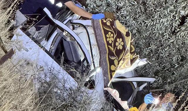 Sokak köpeğine çarpmamak için kaza yapan araçtaki 2 kişi öldü.