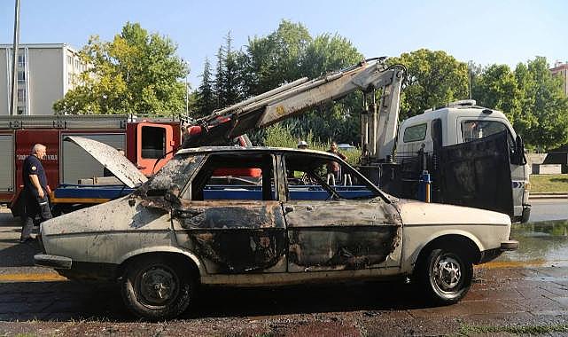 TBMM önünde 'beyaz Toros' yakan şahıs tutuklandı