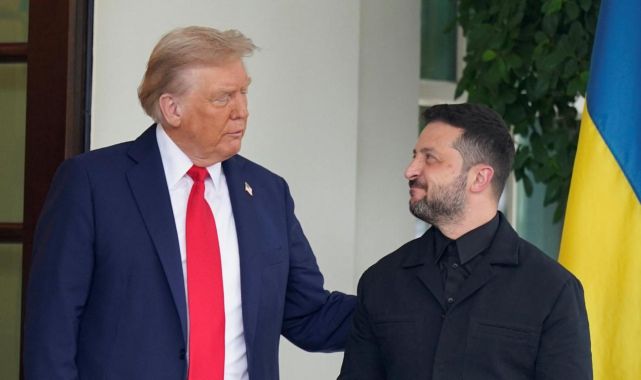 Trump, Beyaz Saray'da Zelenski'yi ağırlıyor: Bu savaşı bitirmemiz lazım