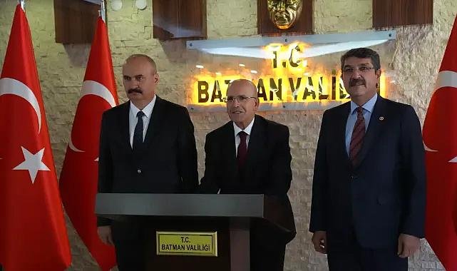 Bakan Şimşek'ten memleket ziyareti: 'Bu gidişle büyükşehir olacak'
