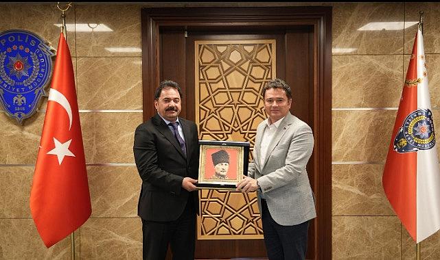 Başkan Aydın’dan yeni İl Emniyet Müdürü Gökçe’ye hayırlı olsun ziyareti