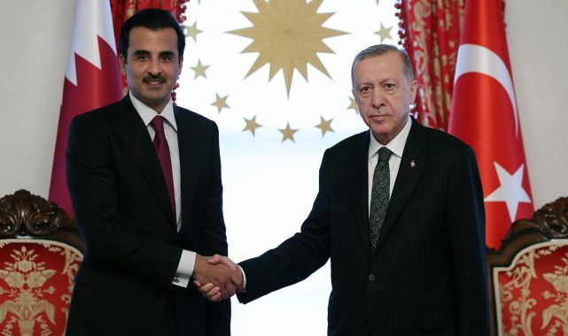 Cumhurbaşkanı Erdoğan, Katar Emiri Al Sani ile telefonda görüştü