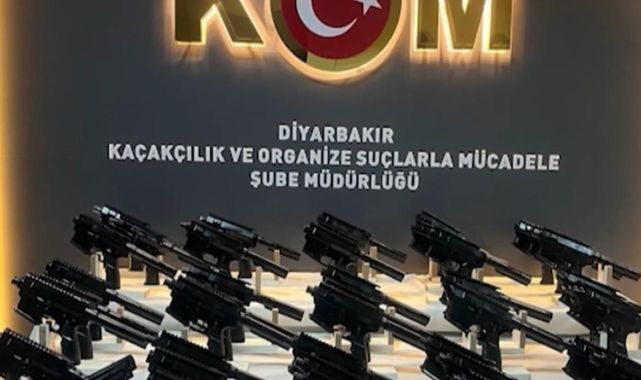 Diyarbakır'da silah kaçakçılarına operasyon: 6 tutuklama