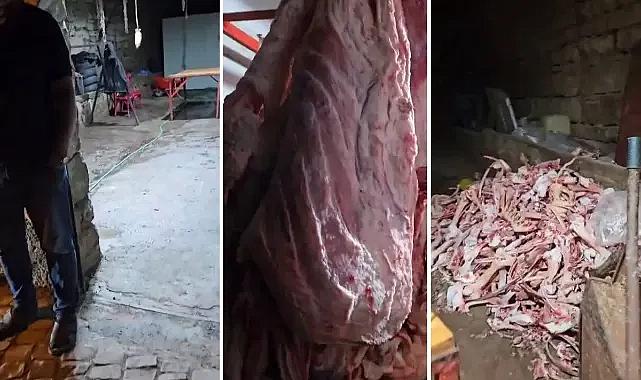 Gıda denetiminde ortaya çıktı 1,5 ton et imha edildi !