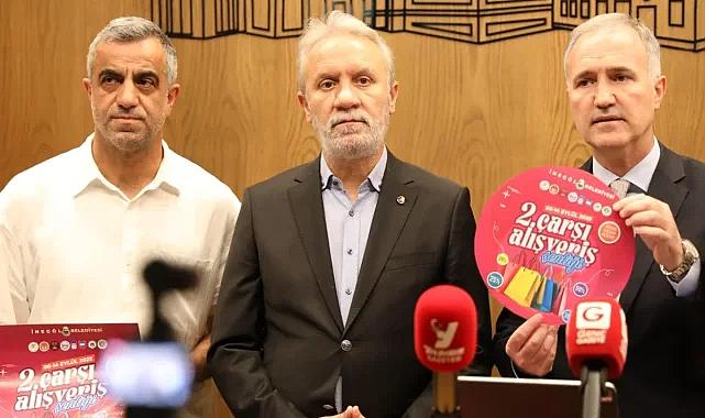 İnegöl'de 'Alışveriş Şenliği' başlıyor