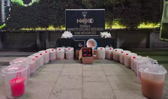 İstanbul'da 442 kilogram uyuşturucu ele geçirildi