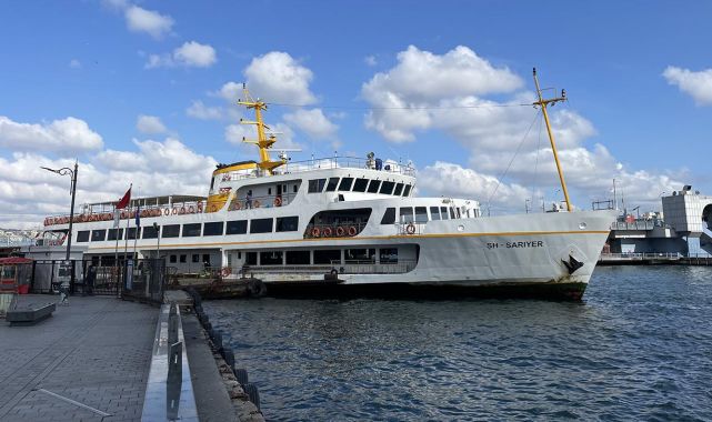 İstanbul'da bazı vapur seferlerine düzenleme