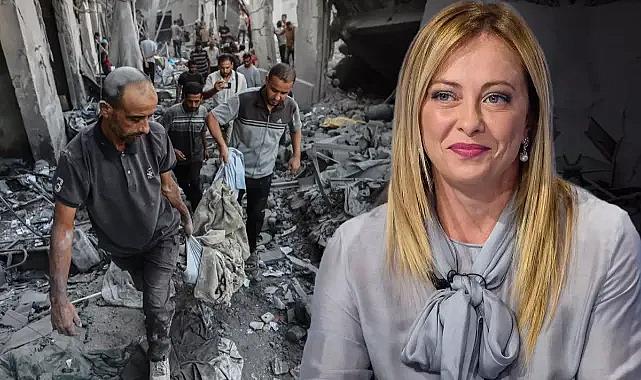 İtalya Başbakanı Meloni, Filistin'i tanıma şartını açıkladı