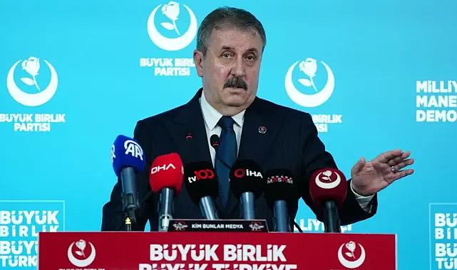 Mustafa Destici: Katalog suçlarda 15 yaş üstü çocuk statüsünden çıkarılsın