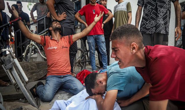 Soykırımcı İsrail'in Gazze'ye saldırılarında can kaybı son 24 saatte 50 artarak 66 bin 55'e yükseldi