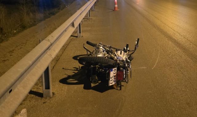 Afyonkarahisar'da otomobil ile motosiklet çarpıştı: 1 ölü