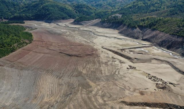 Bursa'da barajlarda su bitti