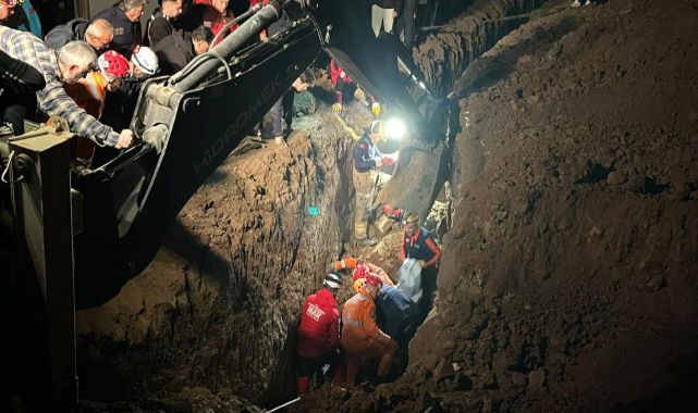 Bursa'da göçük altında kalan 2 kişi hayatını kaybetti