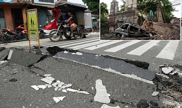 Filipinler'i vuran 6.9'luk depremde ölü sayısı 61'e yükseldi