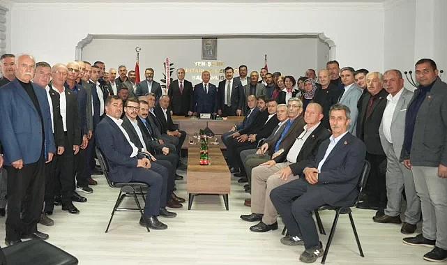 Yenişehir'de Başkan Özel muhtarlarla buluştu