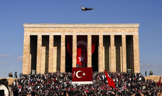 Anıtkabir 10 Kasım'da 1 milyon 219 bin 148 ziyaretçiyi ağırladı