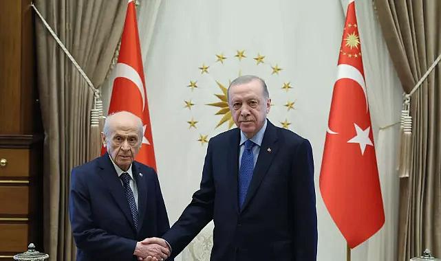 Cumhurbaşkanı Erdoğan bugün saat 18.00'de MHP Lideri Bahçeli ile görüşecek
