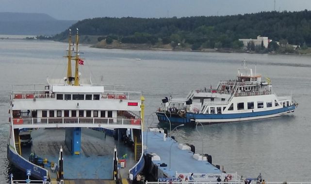 Gökçeada Kabatepe hattında yarınki bazı seferlere hava engeli