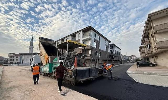 İnegöl Belediyesi'nden 3 bölgede asfalt hamlesi