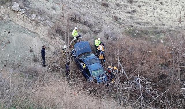 Ankara'da feci kaza