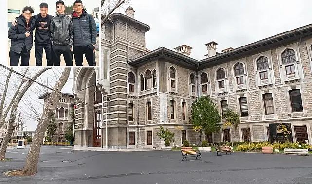İstanbul Erkek Lisesi'nde muşta ve bıçaklı dehşet