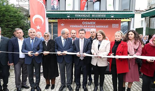 Osmangazi’de Kadınlara Yeni Sanat ve İstihdam Kapısı: 29. OSMEK Açıldı