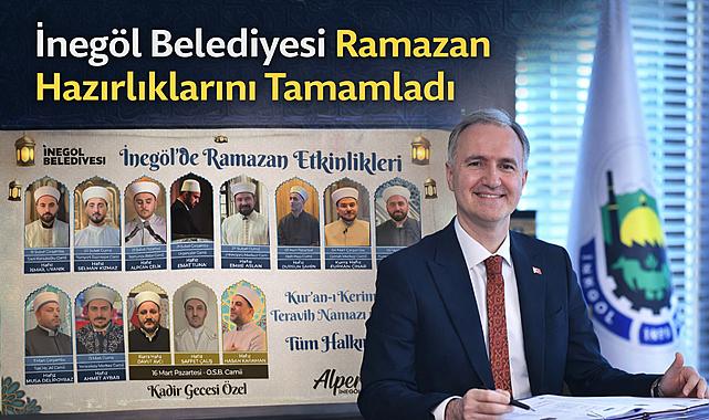 İnegöl Belediyesi Ramazan Hazırlıklarını Tamamladı