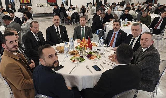Başkan Yılmaz Evlad-ı Fatihan ile kardeşlik sofrasında
