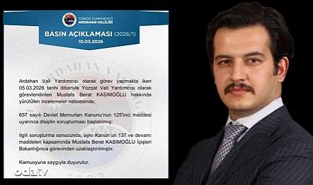 Bıçaklı saldırı iddiası sonrası vali yardımcısı görevden uzaklaştırıldı