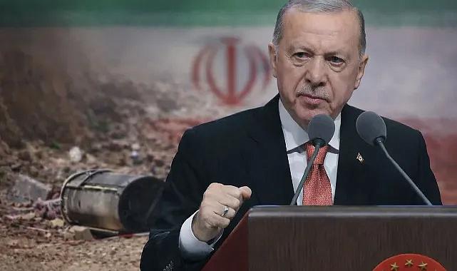 Bir füze daha düşürüldü, akıllara Cumhurbaşkanı Erdoğan'ın İran'a yaptığı uyarı geldi