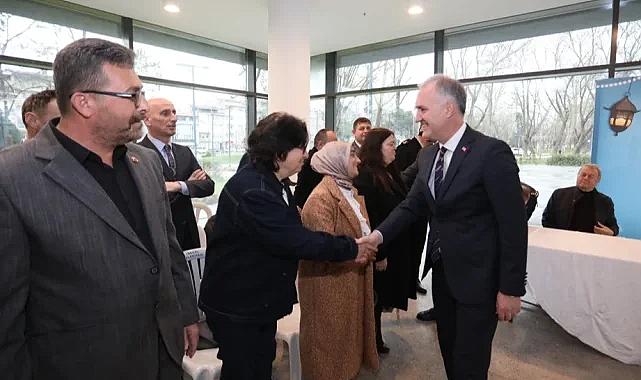 Bursa İnegöl'de protokol ve halk bayramlaştı